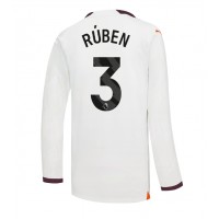 Manchester City Ruben Dias #3 Gostujuci Dres 2023-24 Dugi Rukav